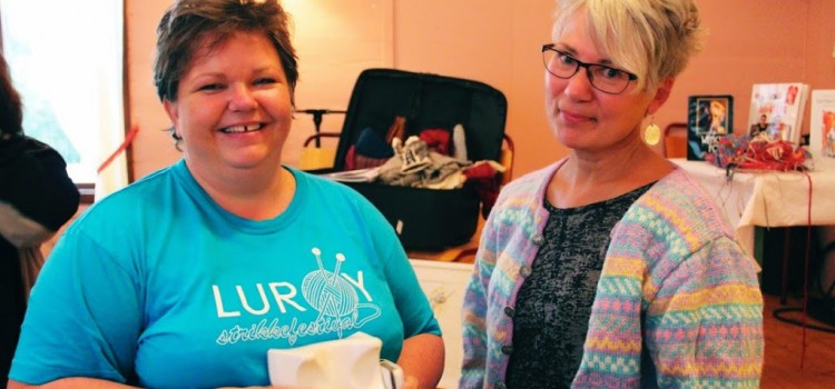 Lurøy Strikkefestival 2014 går inn i historien som første i sitt slag på Helgeland!
